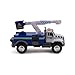 Mighty Fleet Rescue Force 12 Tough Cab Cherry Picker Toy Truck Realistic Lights Sounds Movable Cherry Picker Arm Free Wheeling Play Ages 3 - Image 3