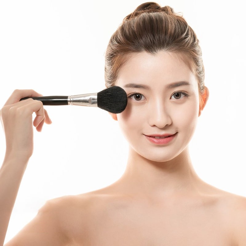 Blusher Brush Makeup Cosmetic Brush for Beginner Salon Show Performance Daily Use Portable - Image 4