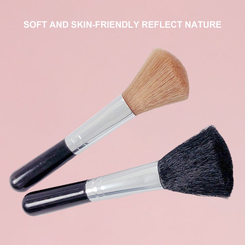 Blusher Brush Makeup Cosmetic Brush for Beginner Salon Show Performance Daily Use Portable - Image 5