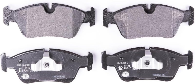 HELLA PAGID 8DB 355 011-281 Brake pad set - T1446 - Thickness: 17.8mm - Brake System: Teves - prepared for wear indicator - for e.g. BMW - Image 1