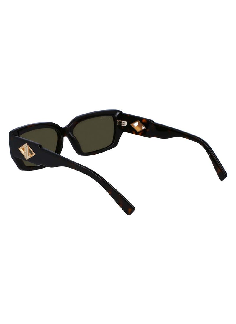LACOSTE نظارة شمسية نسائية L6021S-214-5516 هافانا  - Image 5