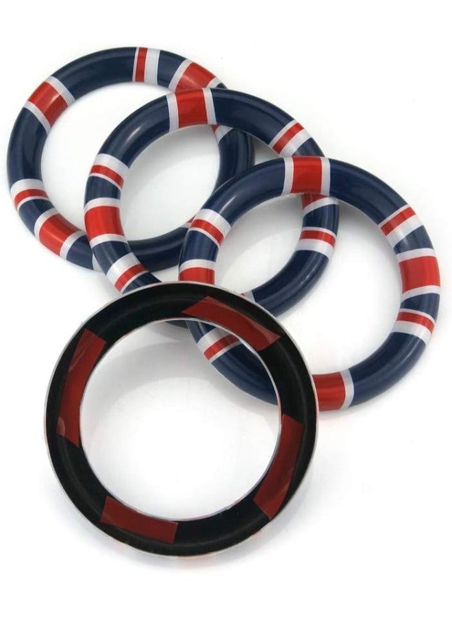 Car Interior Door Handle Ring Sticker Decorative Ring Trim for Cooper R60 Countryman R61 Paceman Accessories