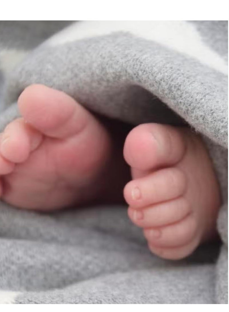 SMA Super Soft Clouds Plush Baby Blanket for Boys and Girls Newborn Infant Baby Toddler 100% soft Cotton Blanket Daycare with Thick and Soft Material Cozy Blanket for Gift - Image 3