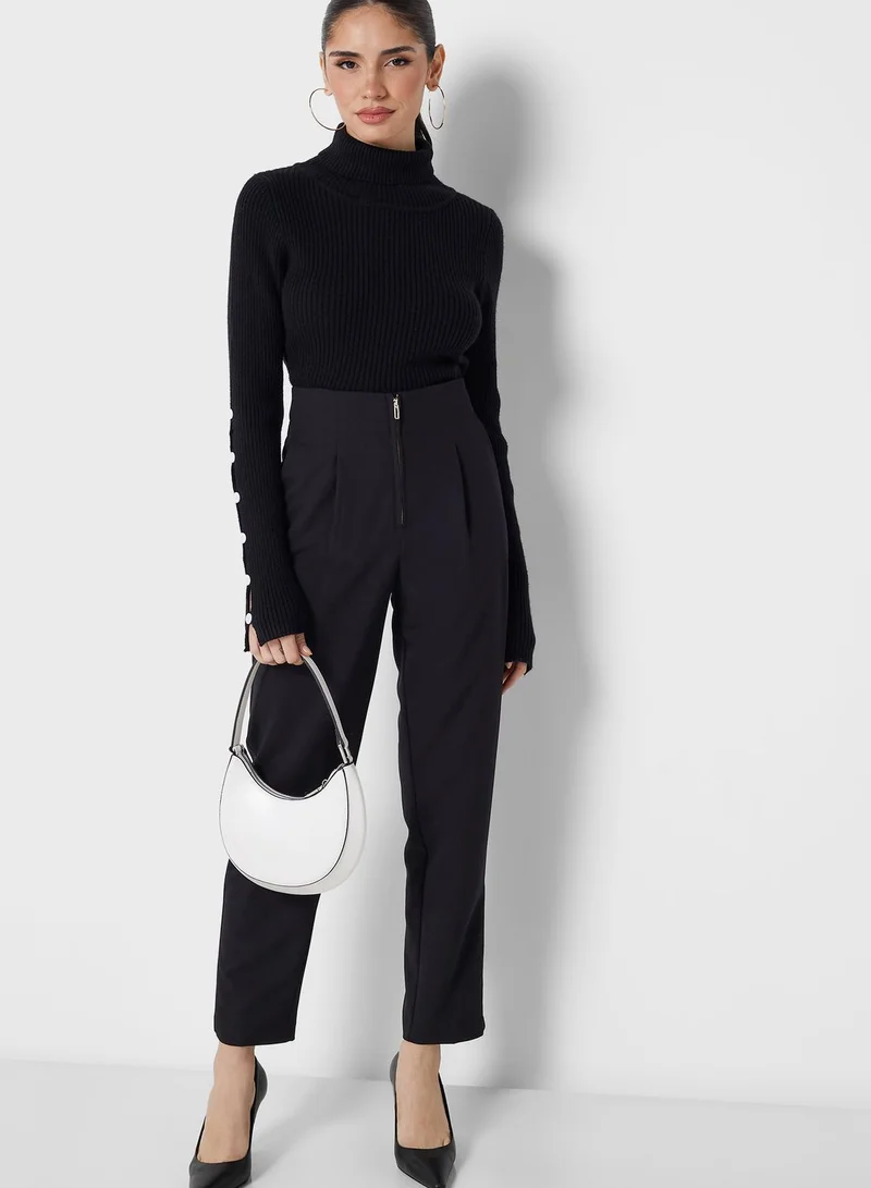 ELLA Sleeve Details Sweater