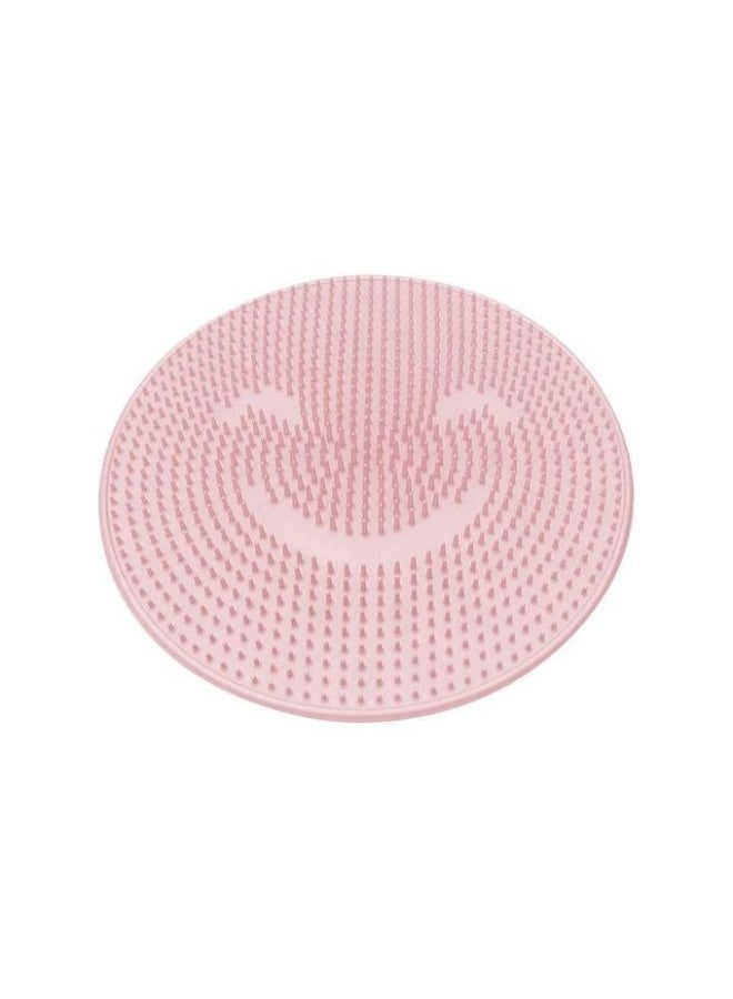 A set of two soft and flexible silicone foot pads that help to gently clean and massage the feet and body, with a non-slip base to ensure safety during showering. - Image 1