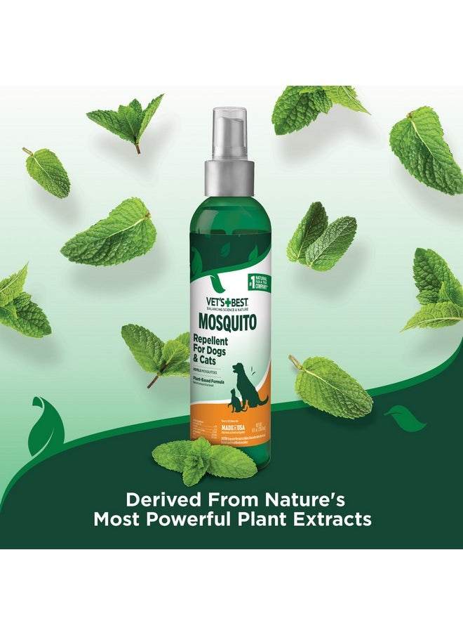 Vet's Best Vet's Best Mosquito Repellent for Dogs and Cats | Repels Mosquitos with Certified Natural Oils | Deet Free | 8 Ounces  - Image 5