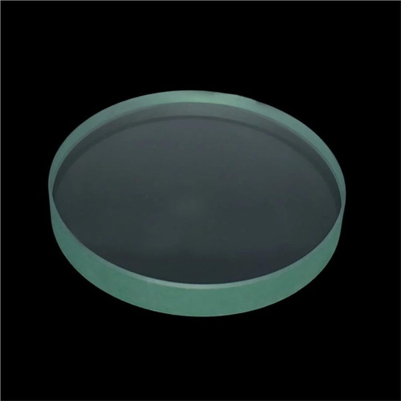 Round Glass Boiler Sight Glass Pipe Sight Mirror, 20-38mm Tempered Borosilicate Sight Glass, Flange Sight Mirror 1pc(35x20mm) - Image 1