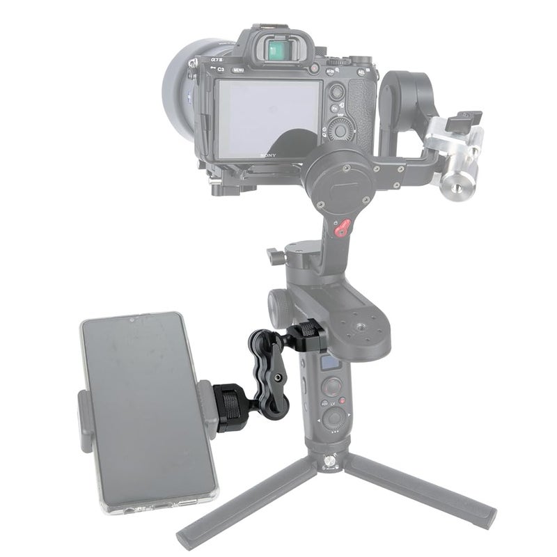 NICEYRIG حامل شاشة مزدوج الرأس NICEYRIG لجهاز Zhiyun Weebill S/Weebill Lab/Crane 2S/ Crane 3 Lab - 322 - Image 4