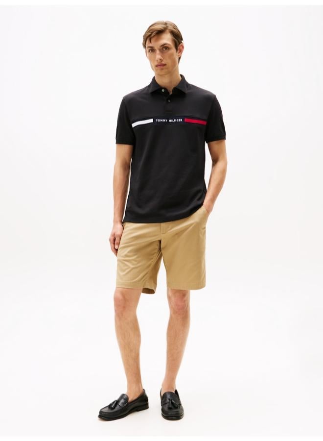 TOMMY HILFIGER Regular Fit Stretch Cotton Polo - Image 1