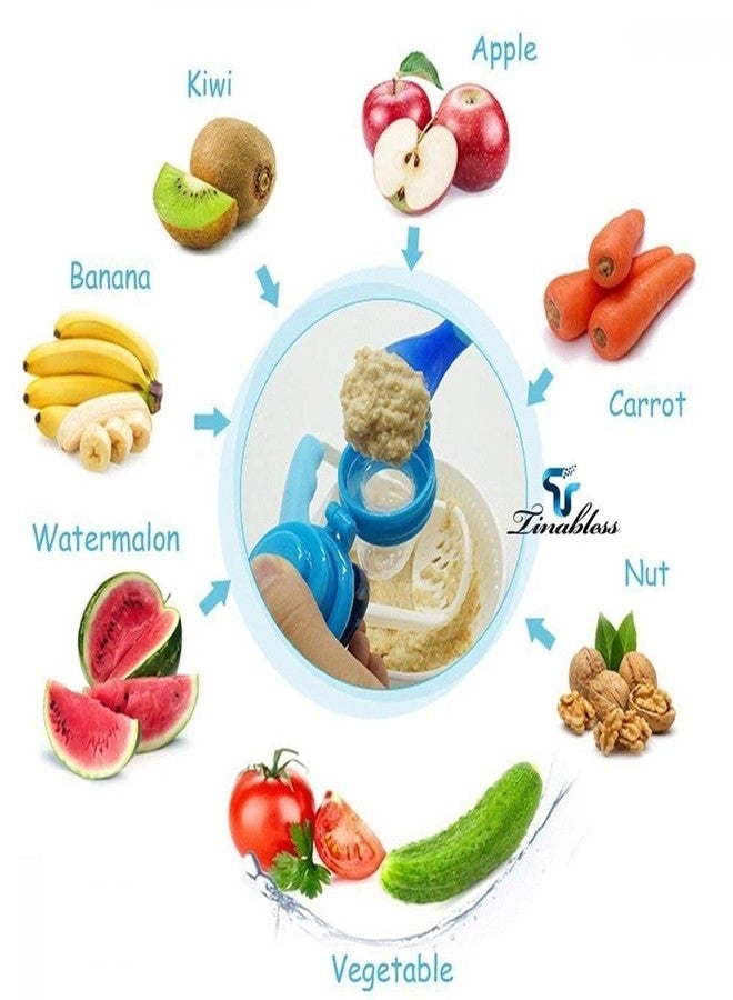 FIMALIA 2-in-1 Baby Fruit Feeder Pacifier & Teething Toy BPA-Free Food Grade Silicone Nibbler for Toddlers & Infants Easy to Clean Self-Feeding Tool with Dustproof Cover and Safety Lock - Image 2