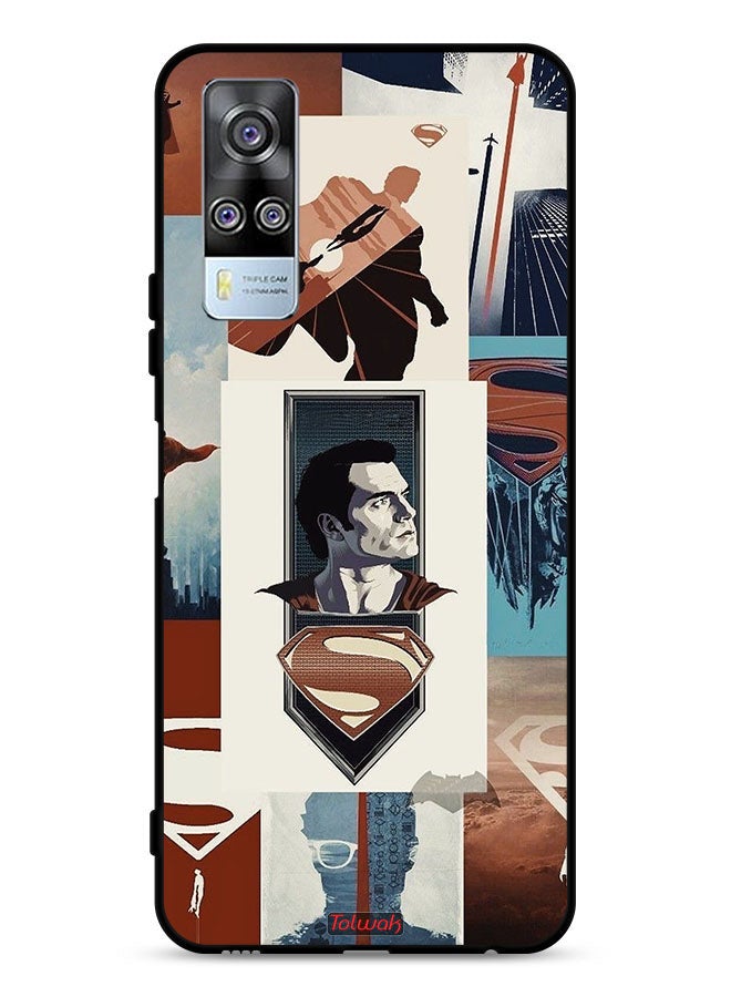 Tolwak vivo Y53s 4G Protective Case Cover Superman Art - Image 1