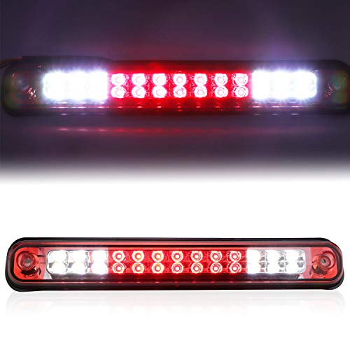 Tresound LED Third 3rd Brake light for 1988-2000 Chevy GMC C/K 1500 2500 3500 Rear Cargo Lamp High Mount Stop light (Red) - Image 2
