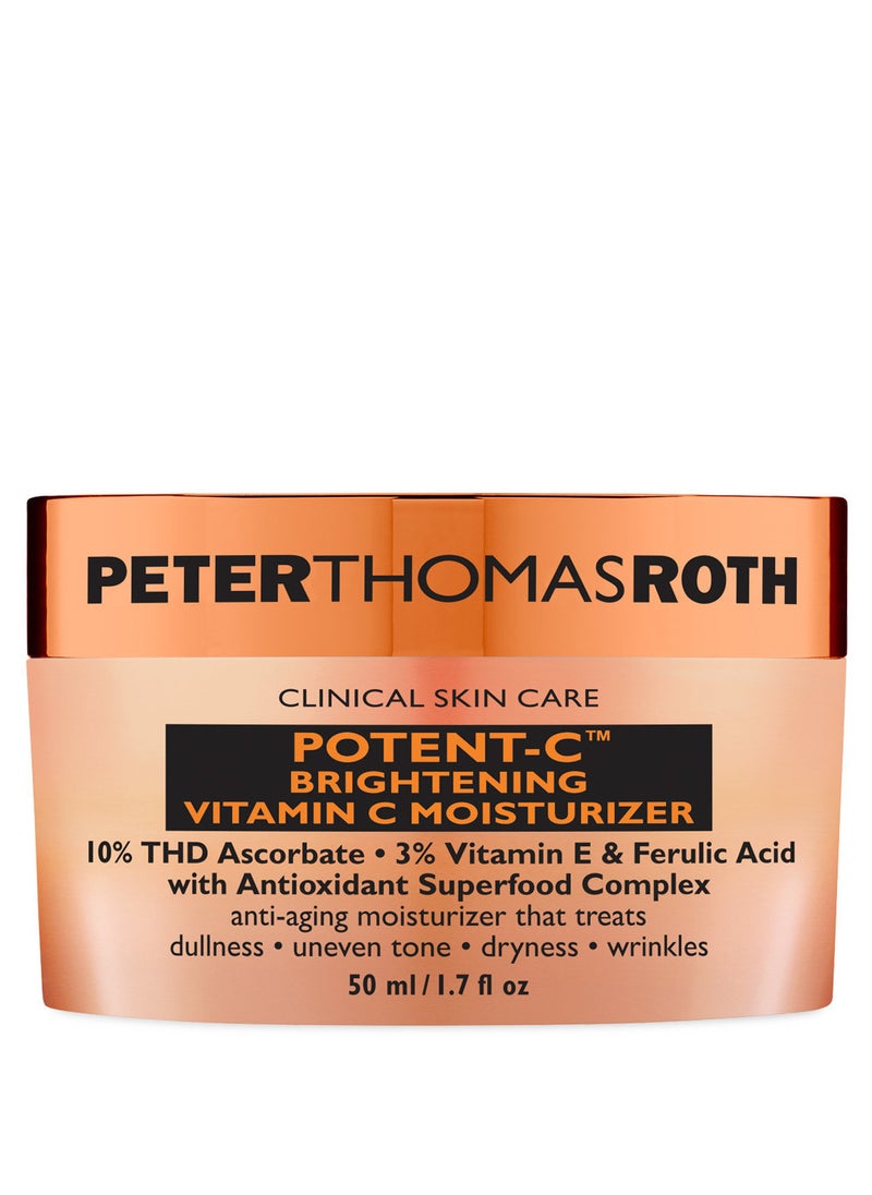 PETER THOMAS ROTH Potent-C Brightening Vitamin C Moisturizer 50ml 