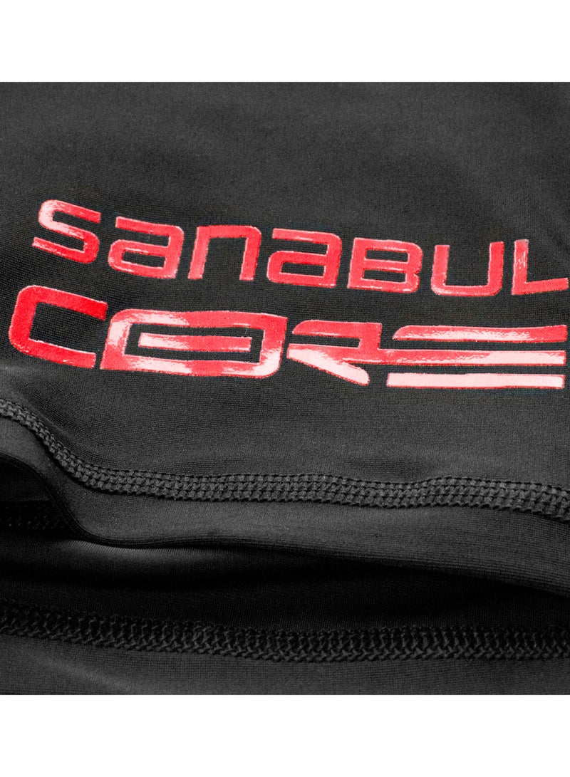 Sanabul Core Compression MMA Shorts Wrestling Jiu Jitsu No Gi BJJ Shorts for Men Red SMALL - Image 4