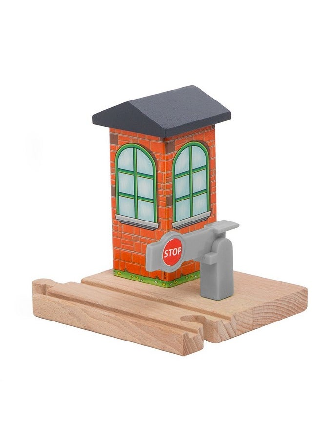 Orbrium ORBRIUM Engine Stop/go Checkpoint Compatible with Thomas & Friends Wooden Railway, Brio, Chuggington, Melissa & Doug Imaginarium  - Image 1