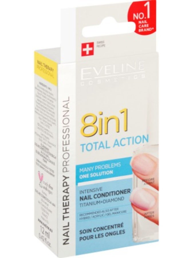 إيفلين كوزماتيكس 8 في 1 علاج شامل للعديد من المشاكل وحل واحد للأظافر - Image 1