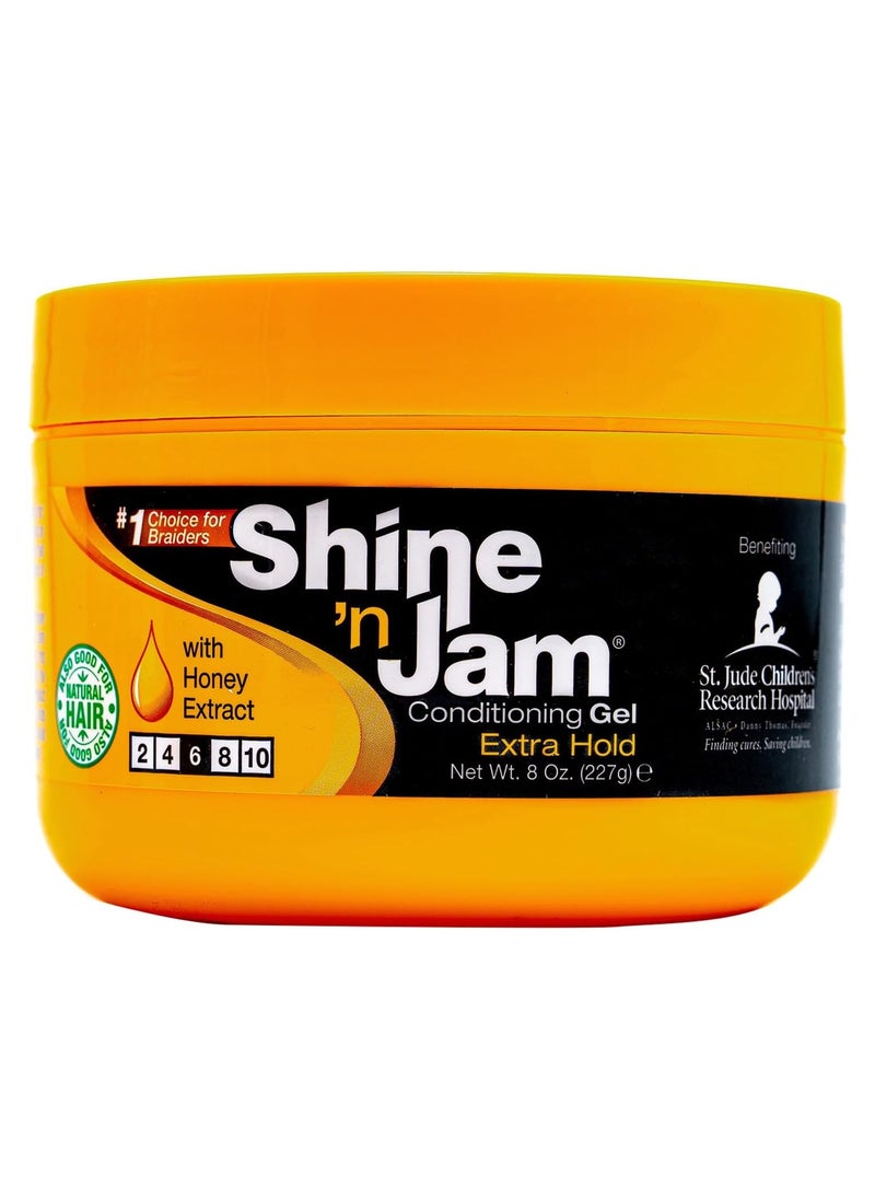 Shine 'n Jam - Shine N Jam Conditioning Gel Extra hold 227g - Image 1