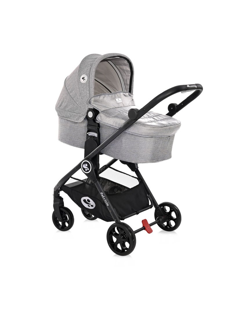 لوريلي عربة أطفال باتريزيا رمادي فاتح - Image 2