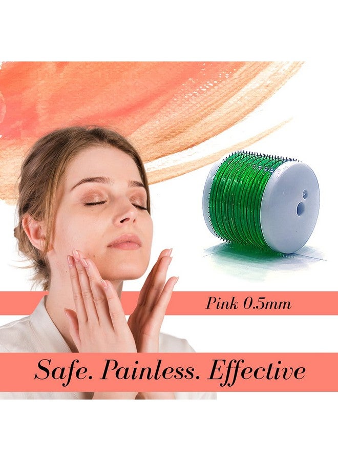 Epyz Transparant Derma Roller With 540 Titanium Alloy Needles (0.5, Green) - Image 4