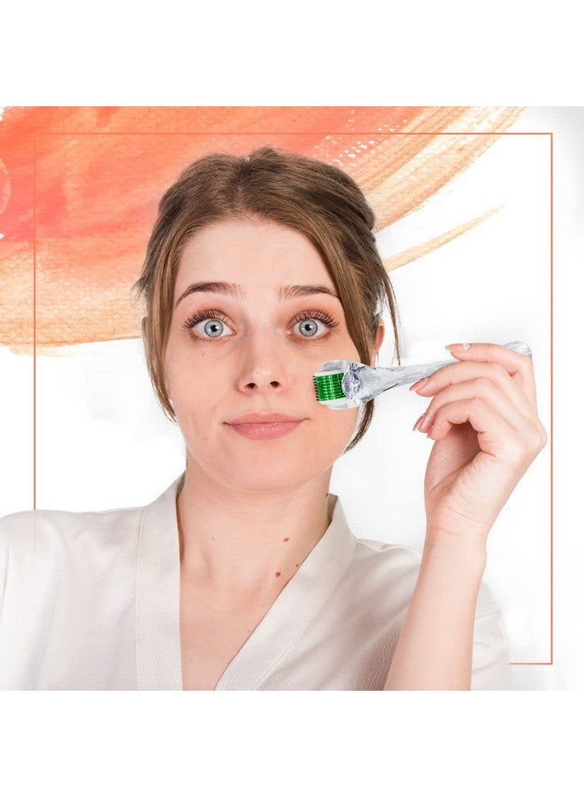 Epyz Transparant Derma Roller With 540 Titanium Alloy Needles (0.5, Green) - Image 3