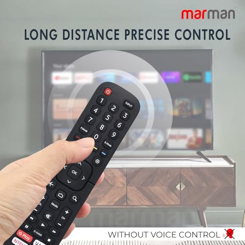 marman® Compatible with VU Tv Remote Control Original Model EN2BY27V Suitable for LED40K16 LEDN50K310X3D LTDN55XT780XWAU3D Smart Tv - Non Voice Command - Image 4