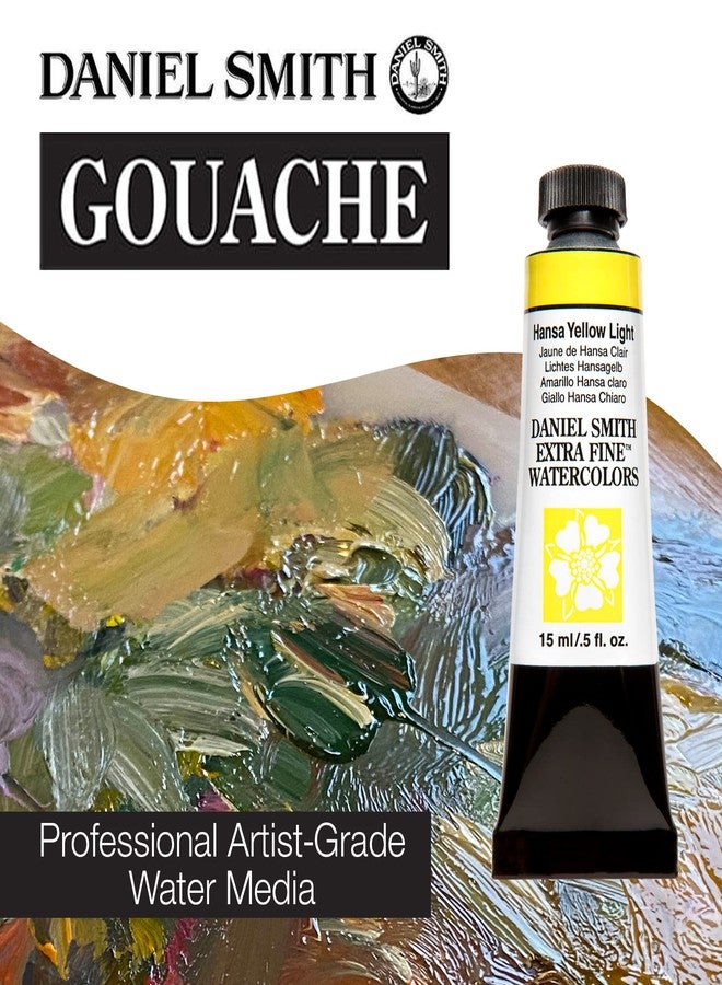 Daniel Smith Gouache Hansa Yellow Light Paint, 1 Count (Pack of 1) - Image 2