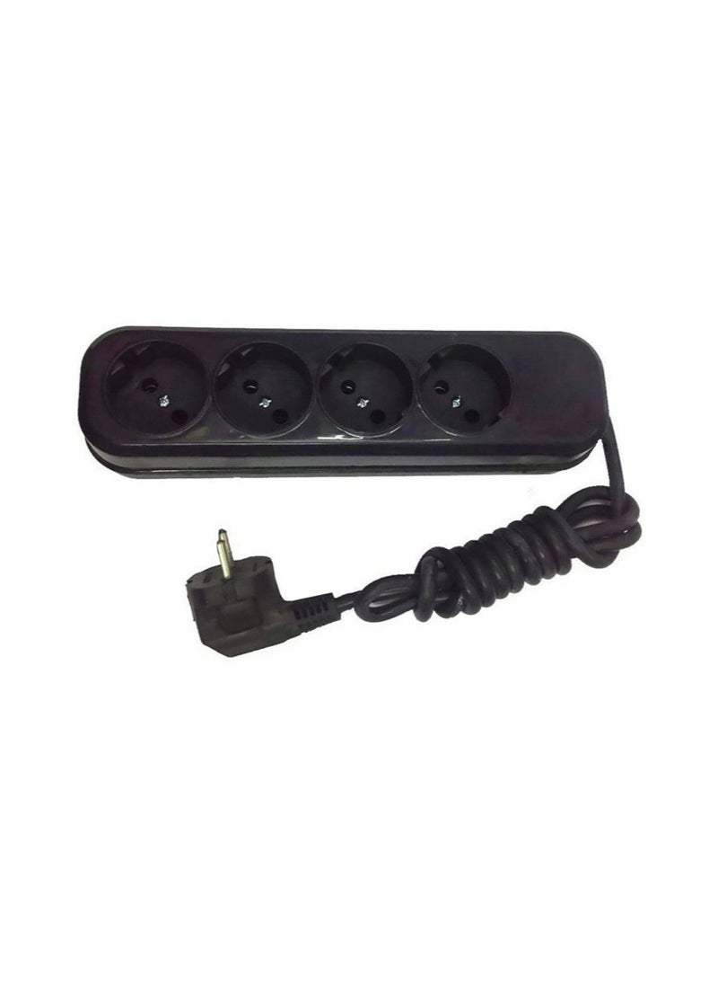 Power Strip Joint 4 Sockets - Black 1.5m - pzsku/Z7F41EB33A61783BE267AZ/45/_/1696121063/b3178093-4f59-484a-a271-932bb0b9a910