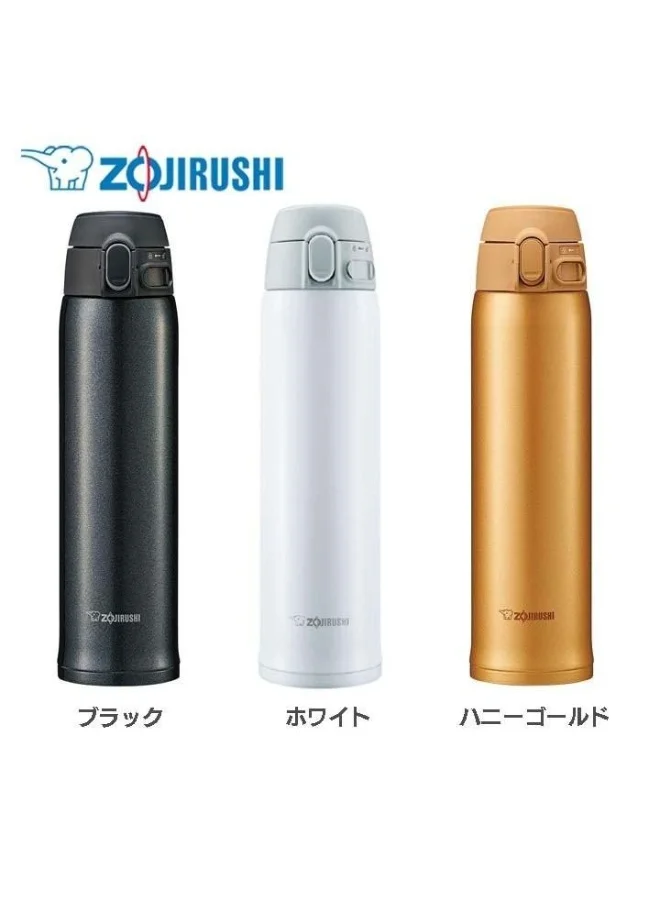 زوجيروشي Zojirushi SM-TA60-DM Stainless Steel Vacuum Insulated Bottle – Hot & Cold Thermos, Leak-Proof, Durable, Portable Travel Bottle (0.60L)