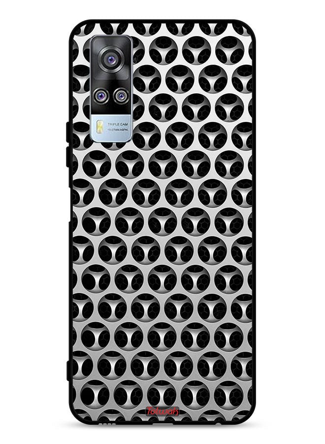 Tolwak vivo Y53s 4G Protective Case Cover Horology Hands Pattern - Image 1