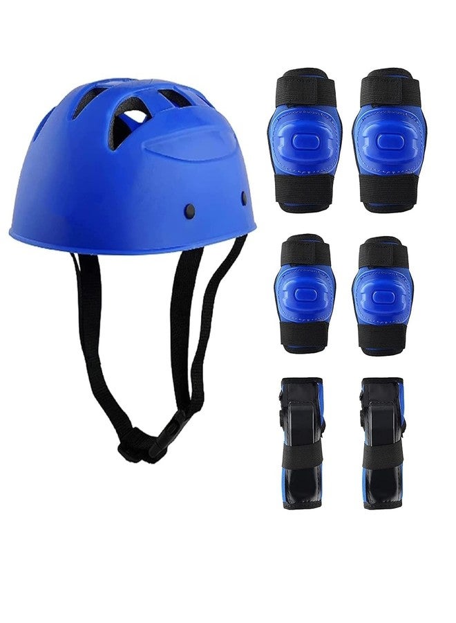 Plenteous مجموعة واقيات خوذة ولوح تزلج للأطفال من بلينتوس، معدات حماية لركوب الدراجات للأطفال الصغار، واقيات للركبة والمرفق والمعصم، مناسبة للفتيات والفتيان من عمر 6-8-10-12-14-16 سنة، للدراجات والسكوتر والتزلج على العجلات والتزلج المضمن (متوسط) - Image 1