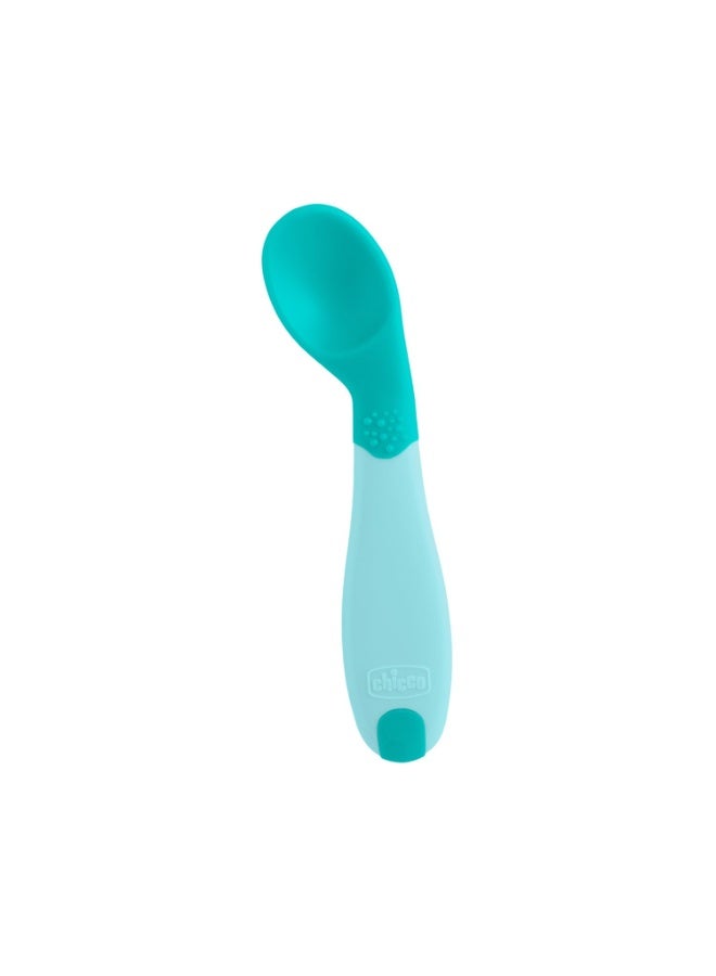 Chicco First Spoon 8M+ Teal - Image 1