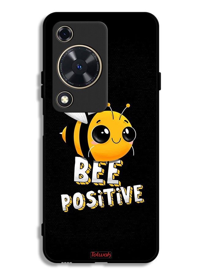 Tolwak Huawei Nova Y72S Protective Case Cover Bee Positive