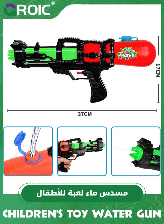 GROIC 37cm Water Guns for Kids,Water Toy Gun,450ml Squirt Water Toy Gun Super Blaster Soaker Long Range High Capacity Swimming Pool Water Blaster - Image 3