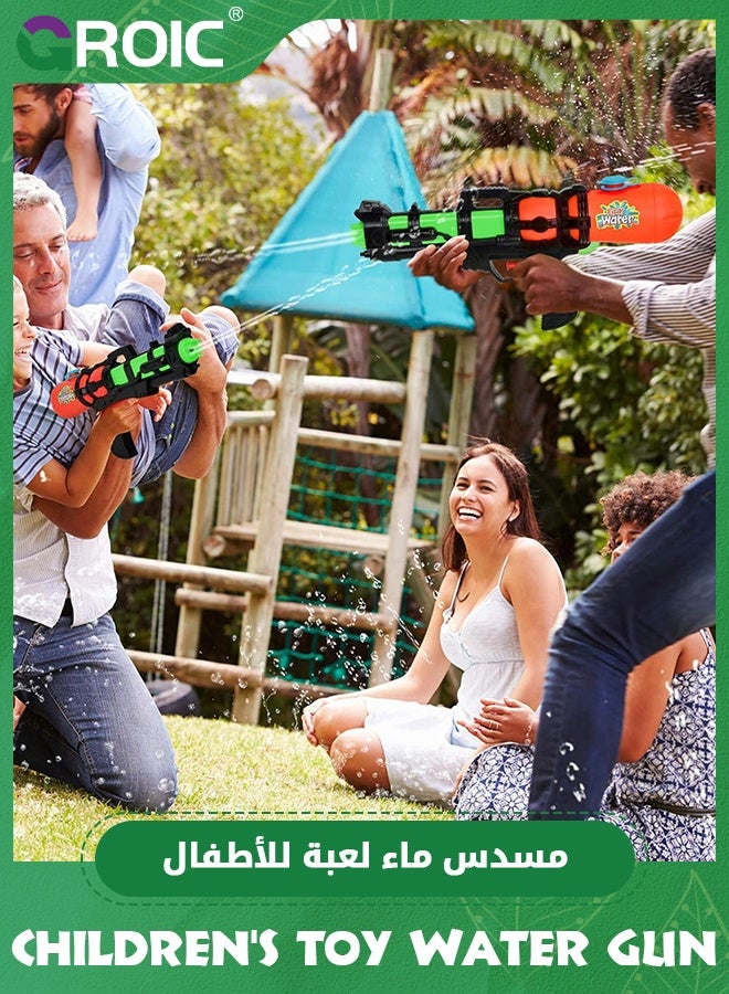 GROIC 37cm Water Guns for Kids,Water Toy Gun,450ml Squirt Water Toy Gun Super Blaster Soaker Long Range High Capacity Swimming Pool Water Blaster - Image 4