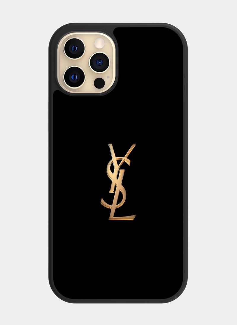 PXLAAT iPhone 12 Pro case cover Yves Saint Laurent - Image 1
