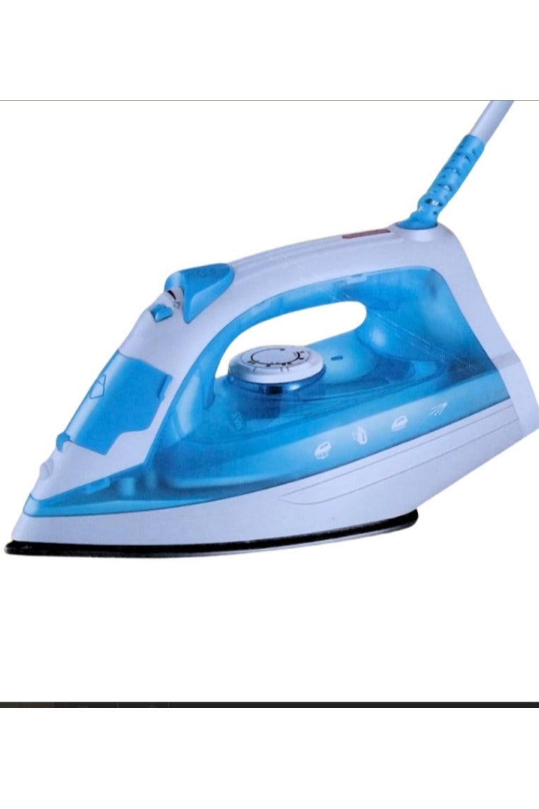 Denx DX2517 Multifunctional Steam Iron – 1200W Powerful Electric Iron with Adjustable Temperature Control, Non-Stick Soleplate & Vertical Steaming for Clothes and Fabrics - Image 2