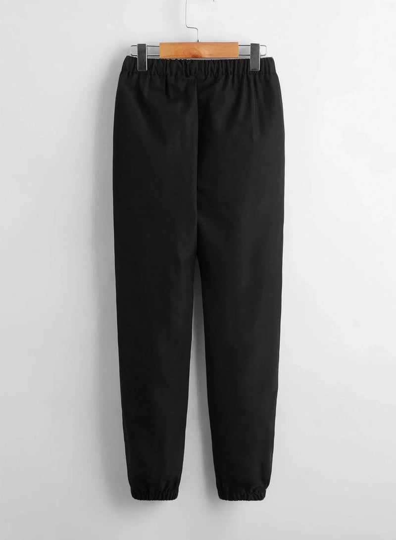Boys Horse Graphic Knot Front Pants - Image 2