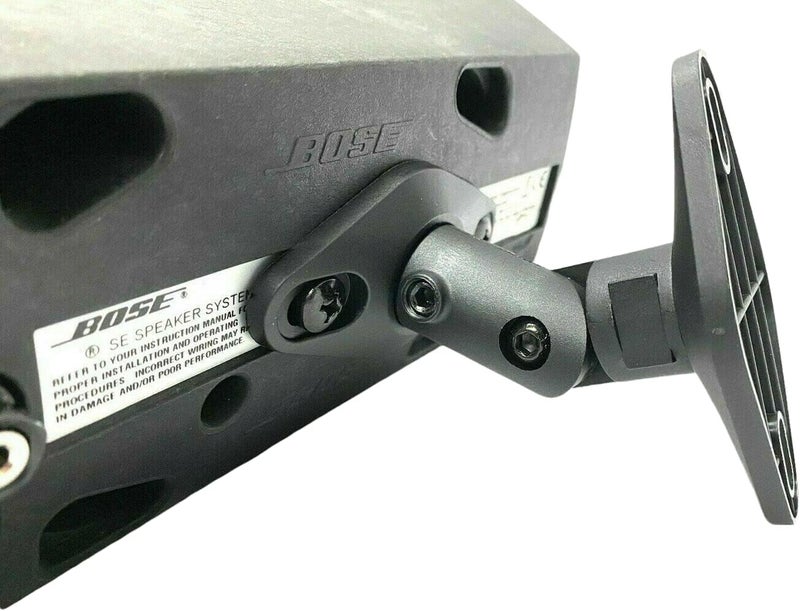 USAV Solutions USAV Wall Mount Brackets for Black Bose 161 151 SE Speaker - Pair - Image 1