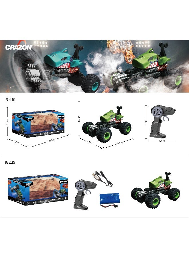 Crazon Scale 1:16 Stunt Rolling Car – Toy Vehicle for Kids Ages 3+