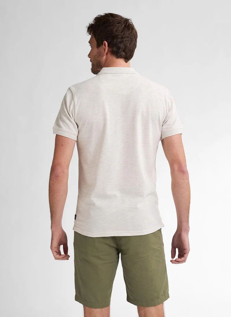 بترول اندستريز بولو رجالي قصير الأكمام