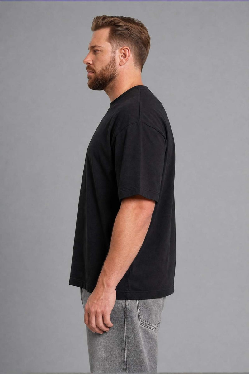 DeFacto Plus Size Boxy Fit T-Shirt - Image 3