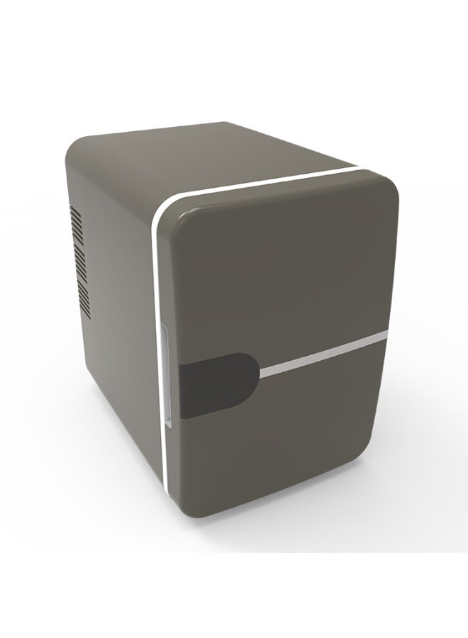 Compact Refrigerators ，Mini Fridge Cooler Warmer With - Portable Compact Refrigerator For Makeup, Skincare, Food，Gray - Image 2