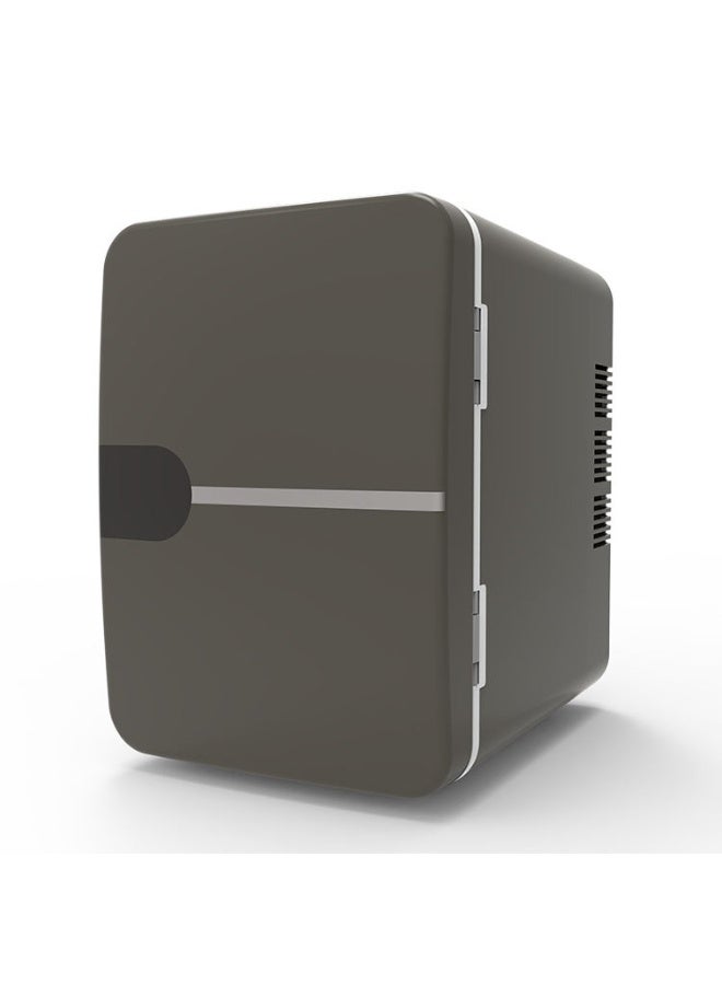 Compact Refrigerators ，Mini Fridge Cooler Warmer With - Portable Compact Refrigerator For Makeup, Skincare, Food，Gray - Image 4