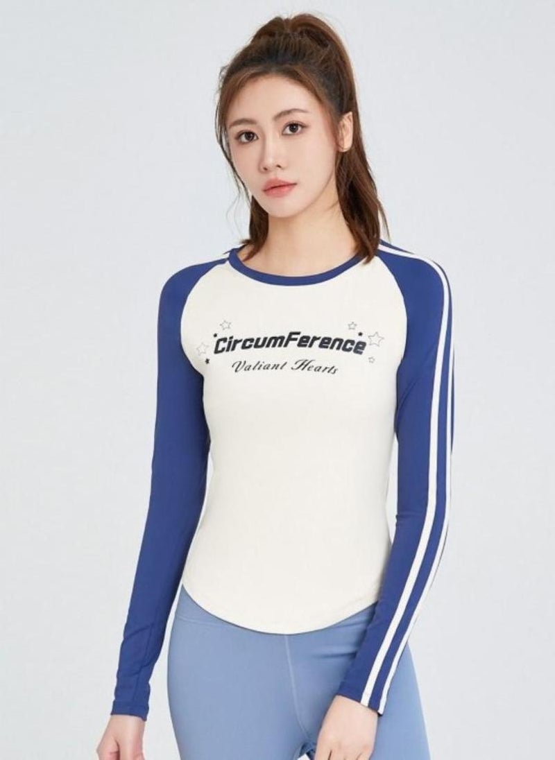 يونيكي Multicoloured Typography Printed Slim Fit T-shirt - Image 1