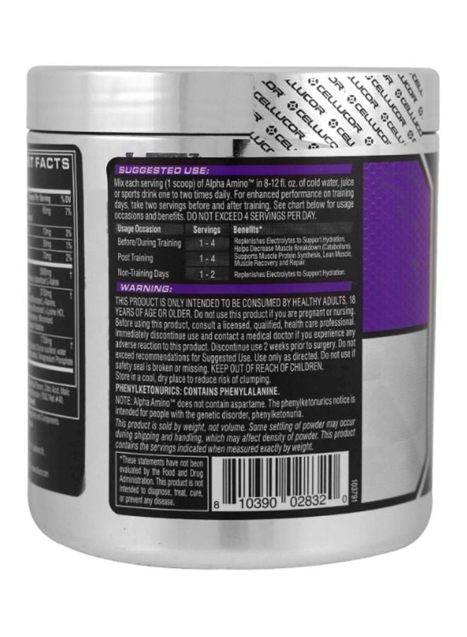 CELLUCOR Alpha Amino Performance Sports Dink Powder - Fruit Punch - 30 Servings - Image 3