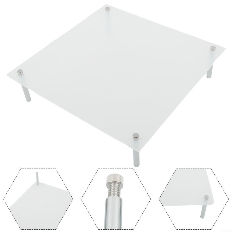 Clear Acrylic Cake Stand 20cm Medium Size For Wedding Birthday Party Dessert Display - Image 5