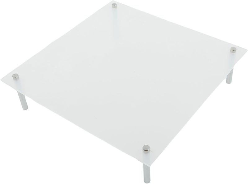 Clear Acrylic Cake Stand 20cm Medium Size For Wedding Birthday Party Dessert Display - Image 1