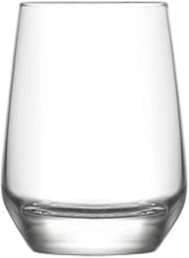 LAV LAV LAL 361/6 Pcs / 345 cc – 11 Oz/Elegant design, Trusted Brand, Attractive shape of Water, Soft Drink, Sparkling Drink, Smoothies, Juices, Cocktails/High Quality Materials 