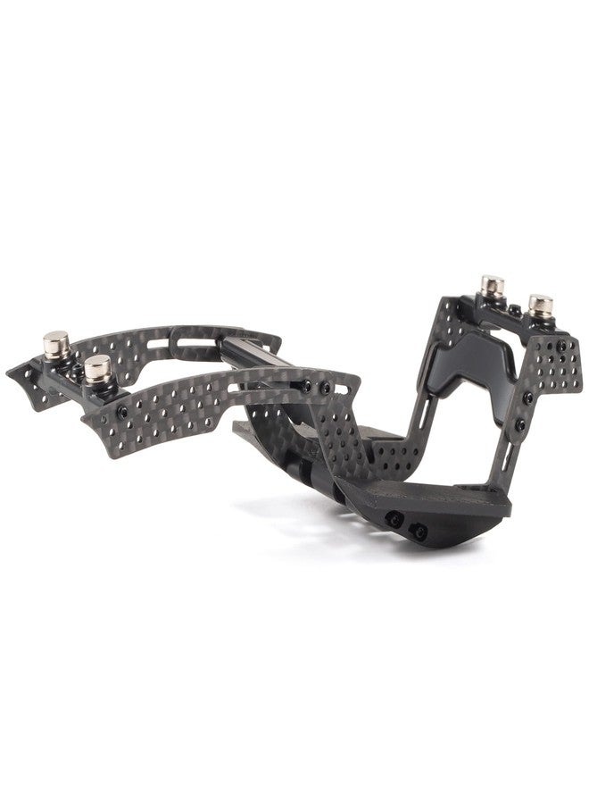 ZMHOBBY Carbon Fiber V2S Modular 1/24 Chassis Kit, for SCX24 Custom Builds, Performance Comp Rigs with High Clearance Adjustable Wheelbase - Image 4