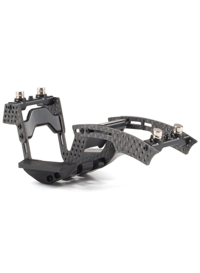 ZMHOBBY Carbon Fiber V2S Modular 1/24 Chassis Kit, for SCX24 Custom Builds, Performance Comp Rigs with High Clearance Adjustable Wheelbase - Image 1
